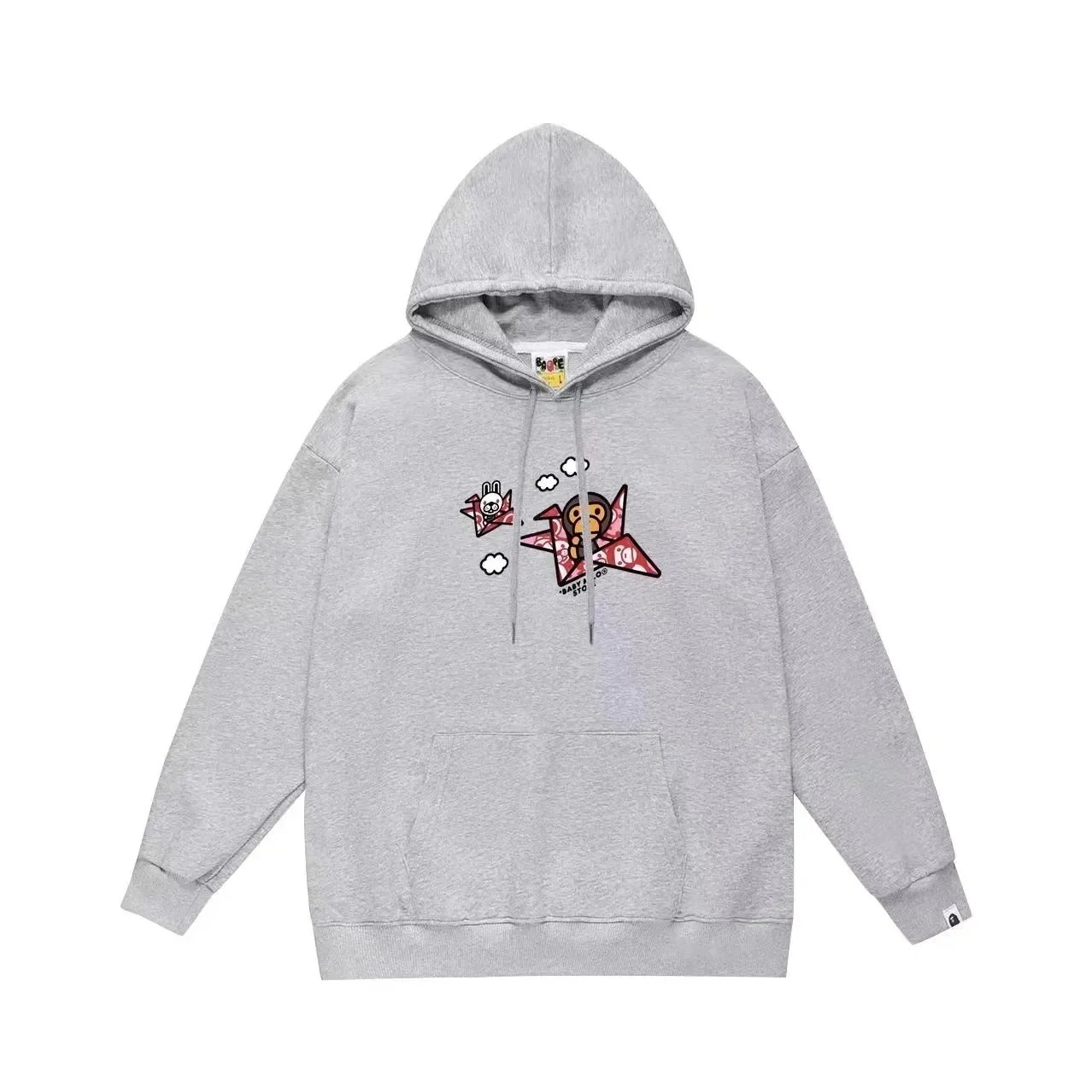 A BATHING APE Grey Hoodie