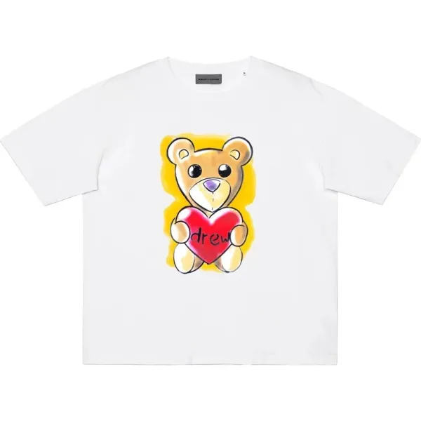 Design Flame Character Graphic T-Shirt Pink - 7