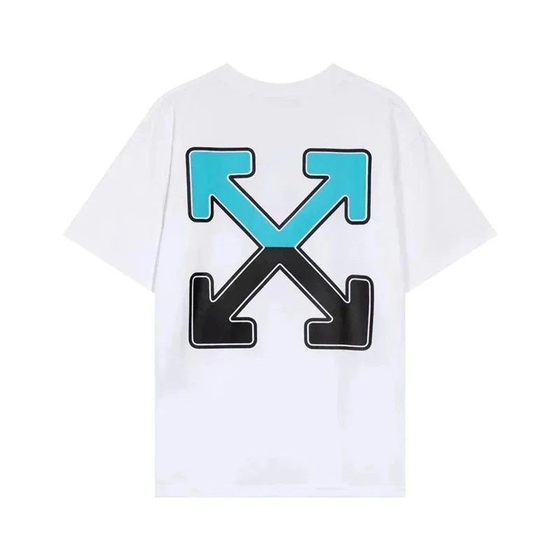 Color block arrow white