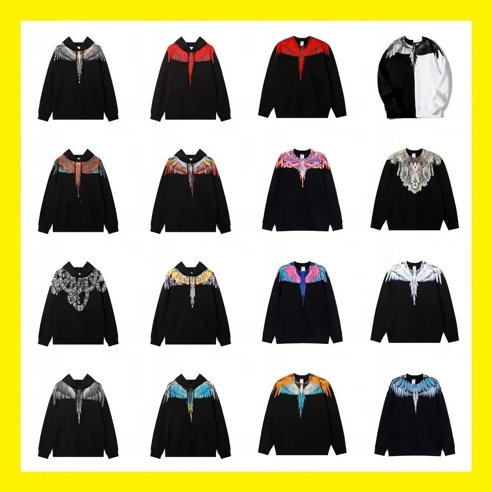 Marcelo Burlon County of Milan Wing Print Hoodies & Sweatshirts [38 styles]