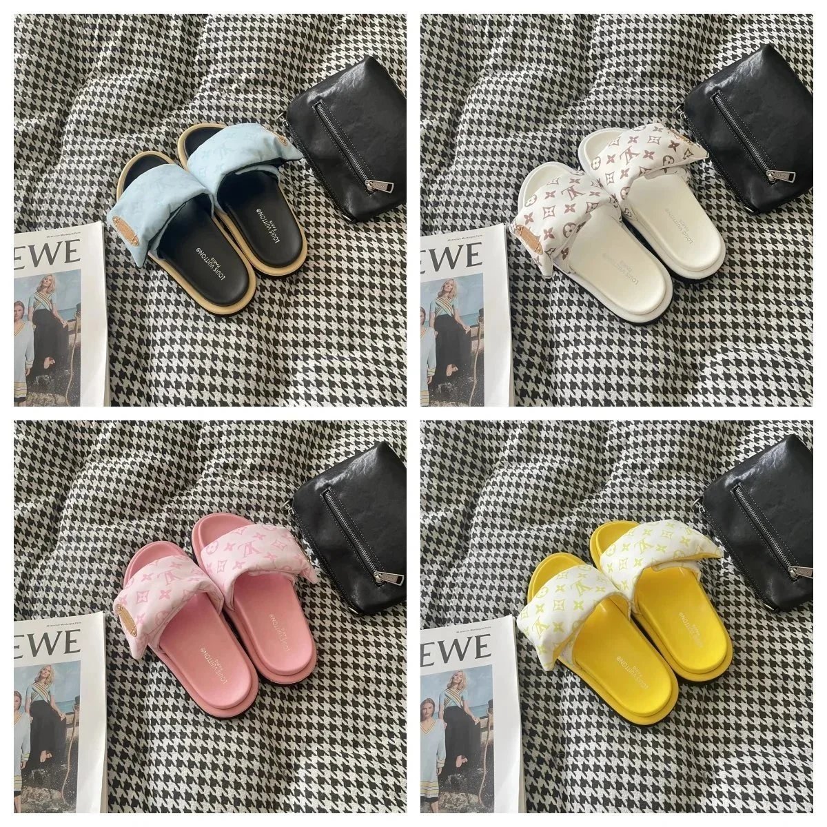 Louis Vuitton Maya Padded Slide Slippers [20 styles]