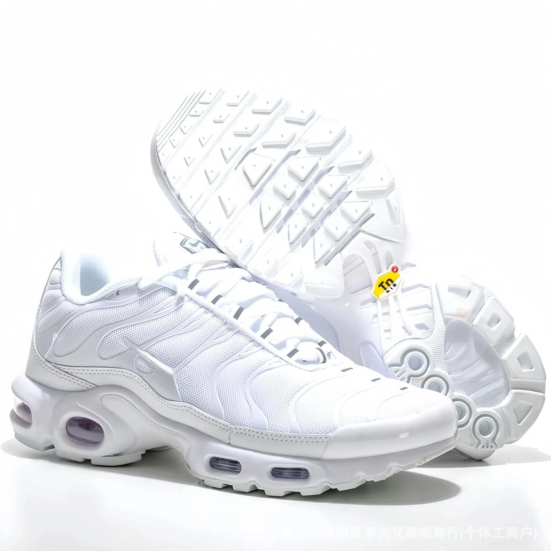 All white