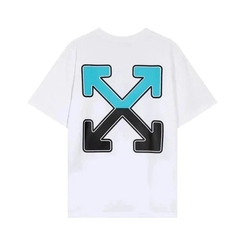 Color block arrow white