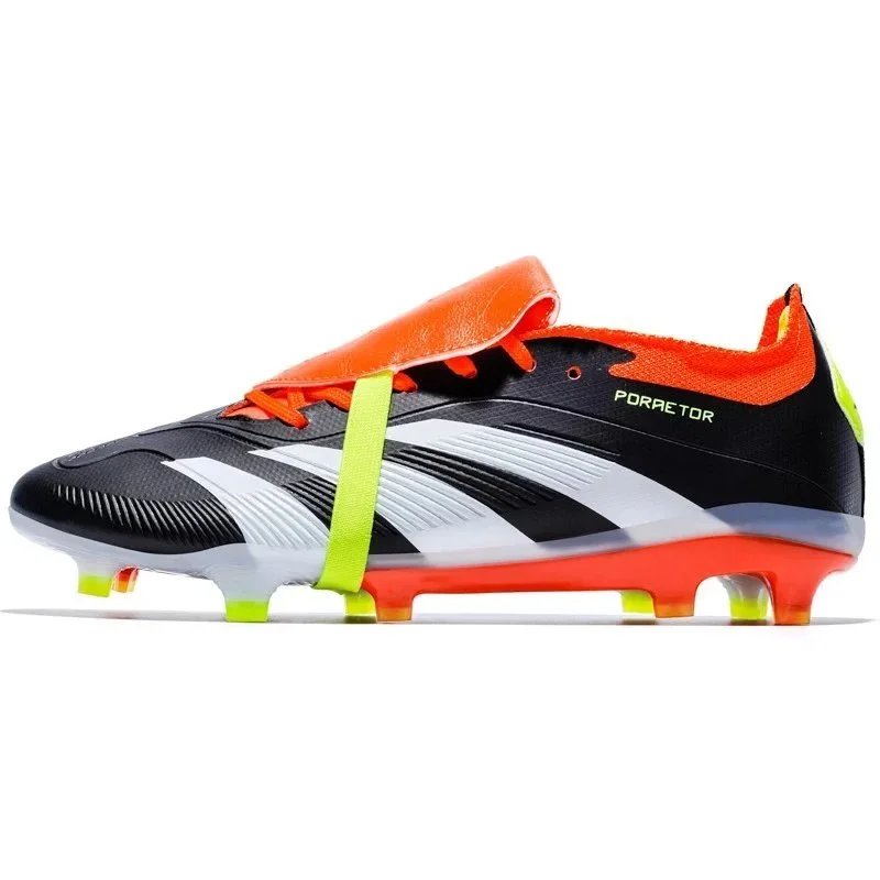 2289/Long Nail – Black, White, and Orange