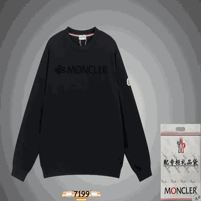 Moncler Logo Embroidered Crewneck Sweatshirt - 003169