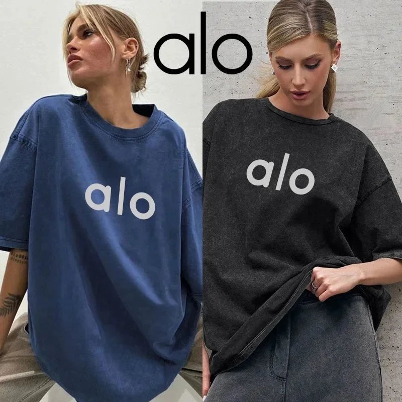 Alo Yoga Logo Oversized T-Shirt - 003315