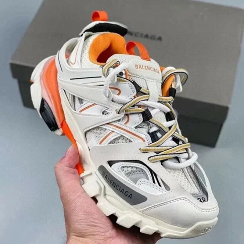 White and orange