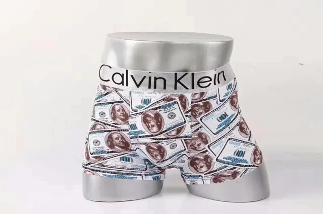 Calvin Klein Underwear Printed Boxer Briefs, 4-Pack product detail image 4
