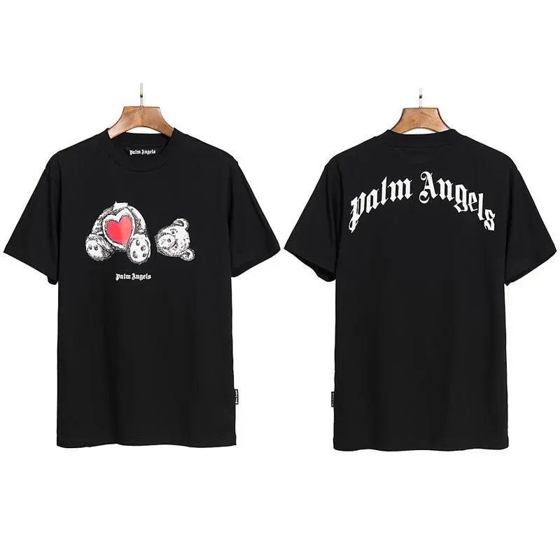 Watermelon Red Black Heart Bear