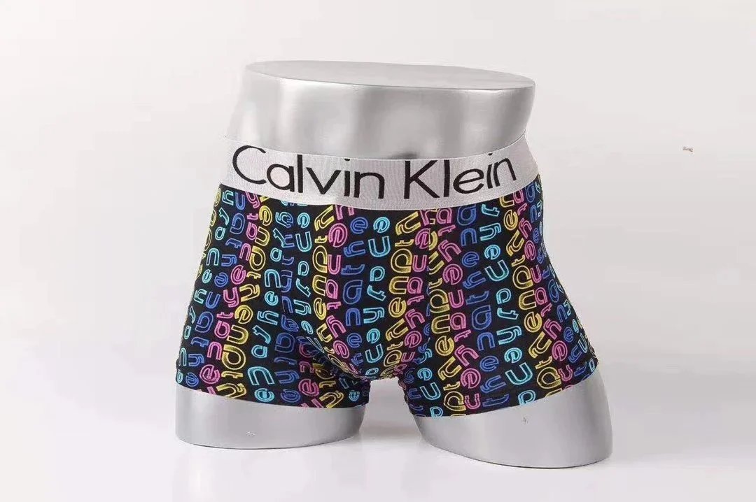 Calvin Klein Boxer Briefs Multicolor Graphic Print Underwear - 8