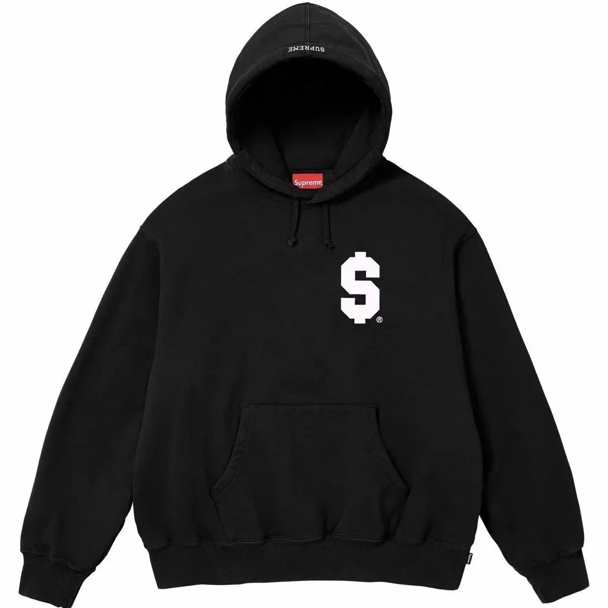 E 567 SUPREME S Hooded Sweatshirt black