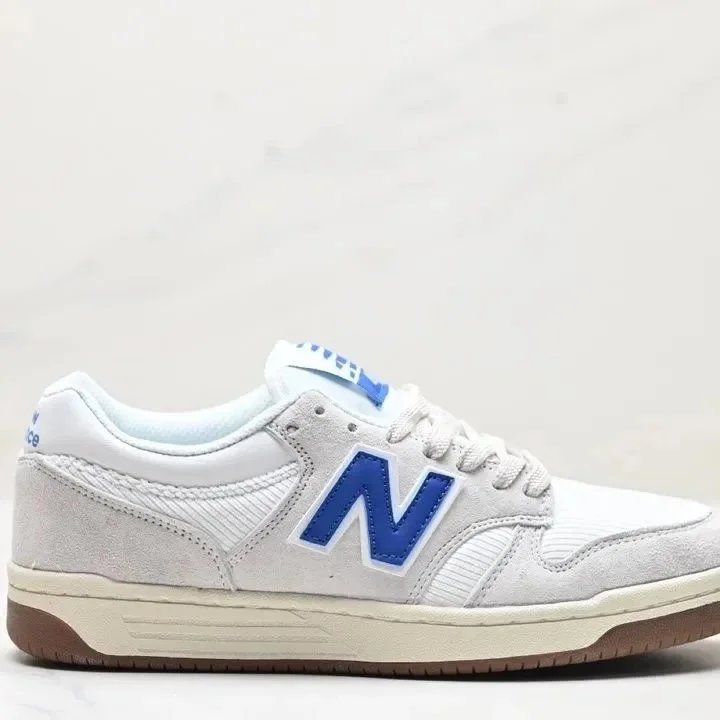 White, gray, and blue