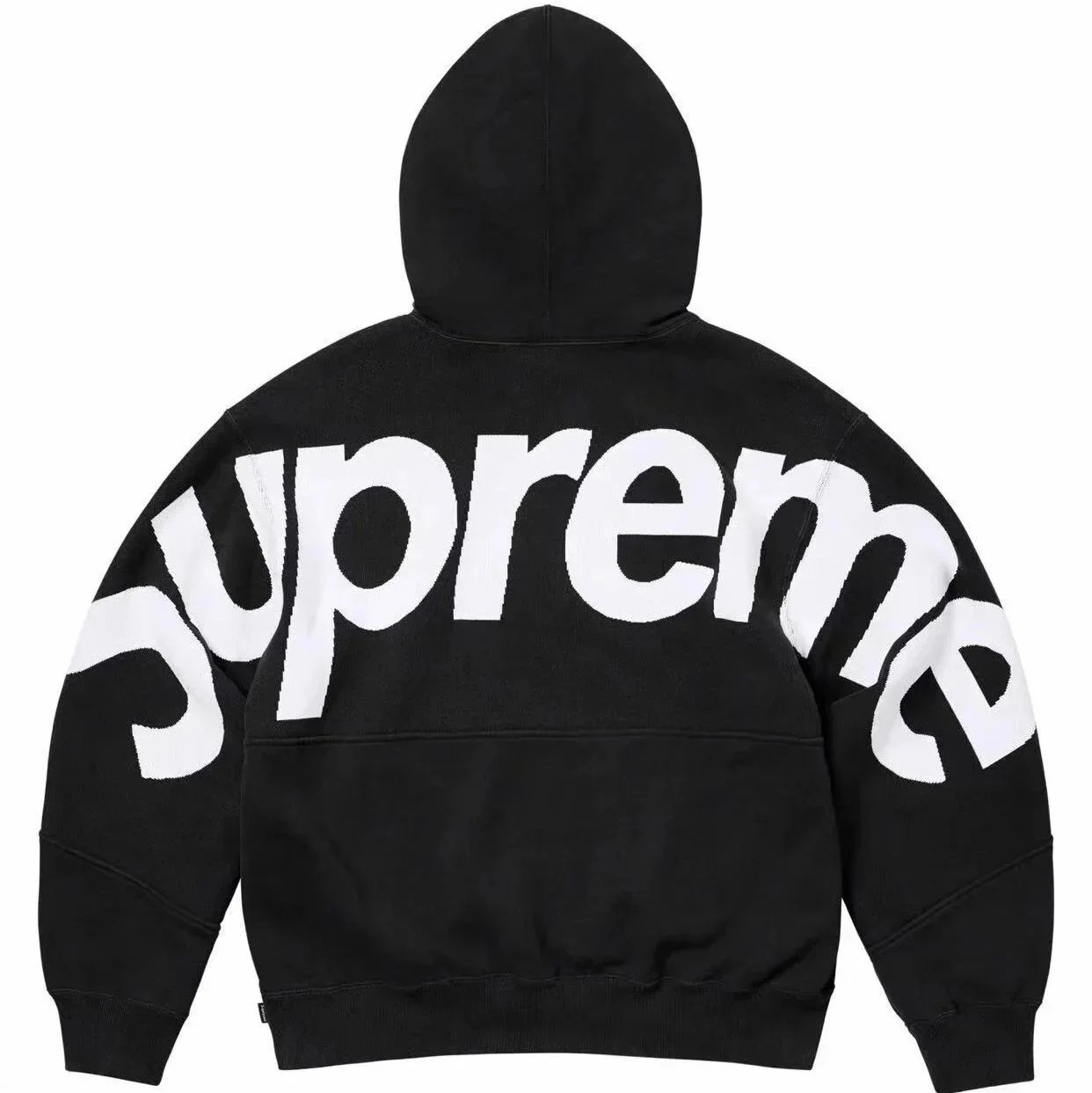 E558 suede large logo black