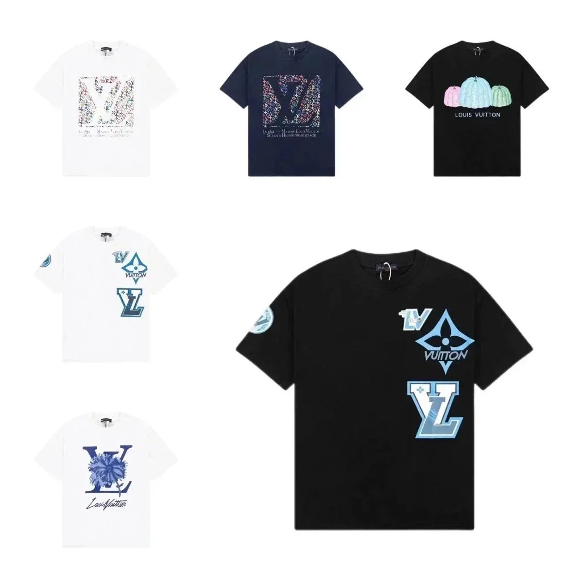 Louis Vuitton LV Monogram & Graphic T-Shirts - 002844