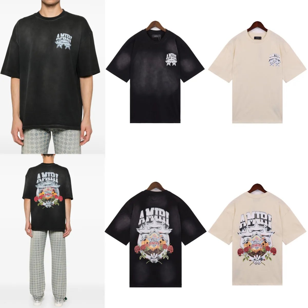AMIRI Star Crest Graphic T-Shirt - 003338