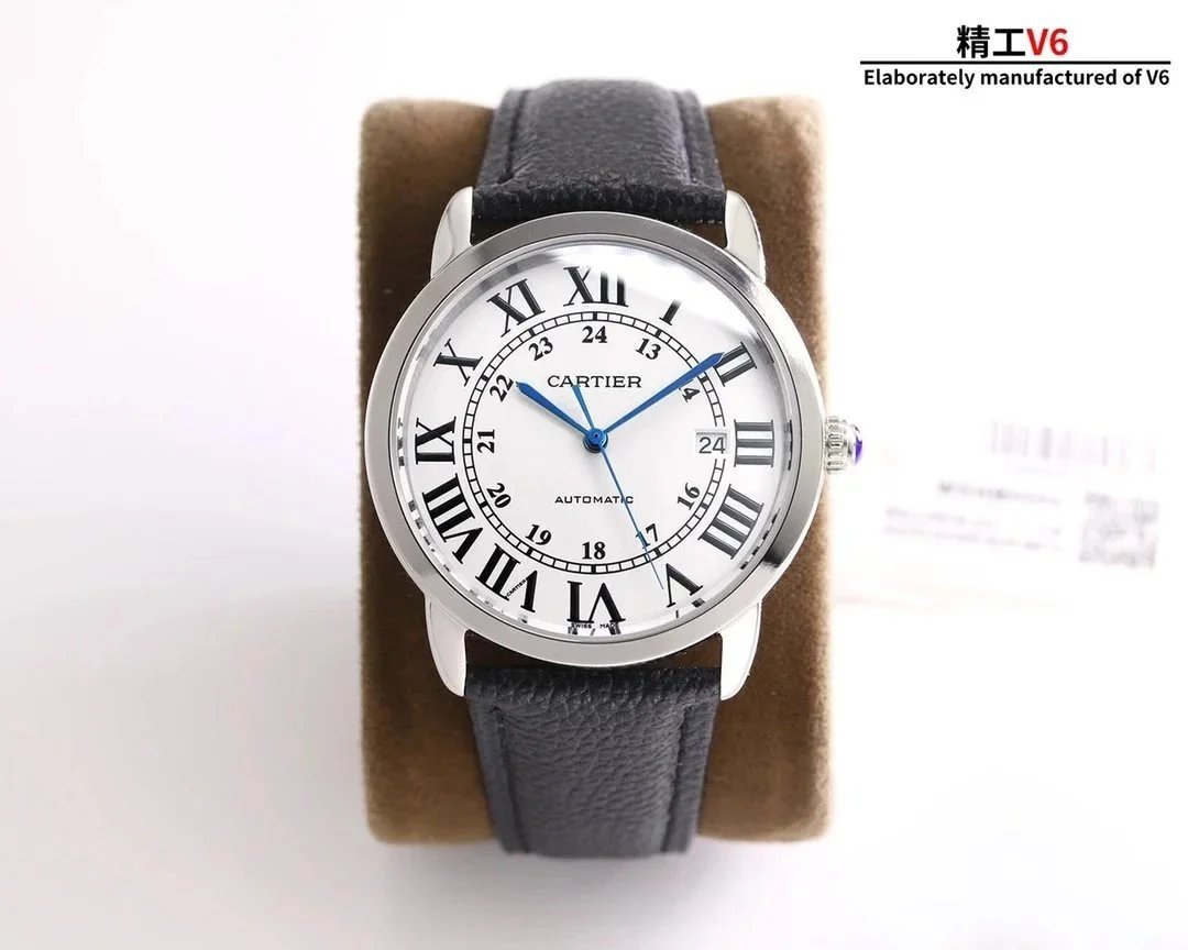 Cartier Ronde Solo Watch - White Dial / Black Dial / Blue Dial