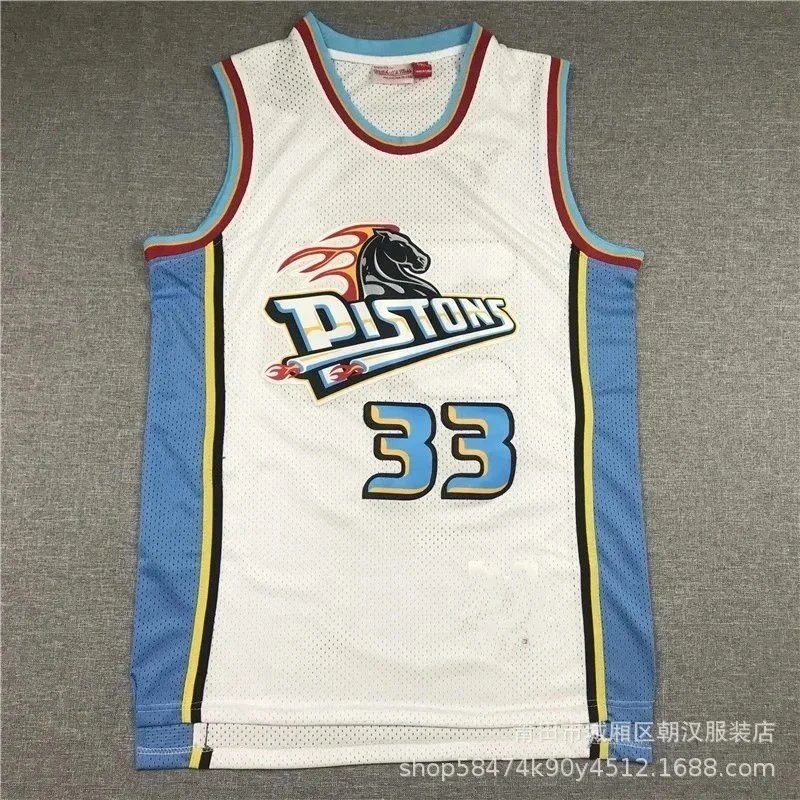活塞队33号白色 option
