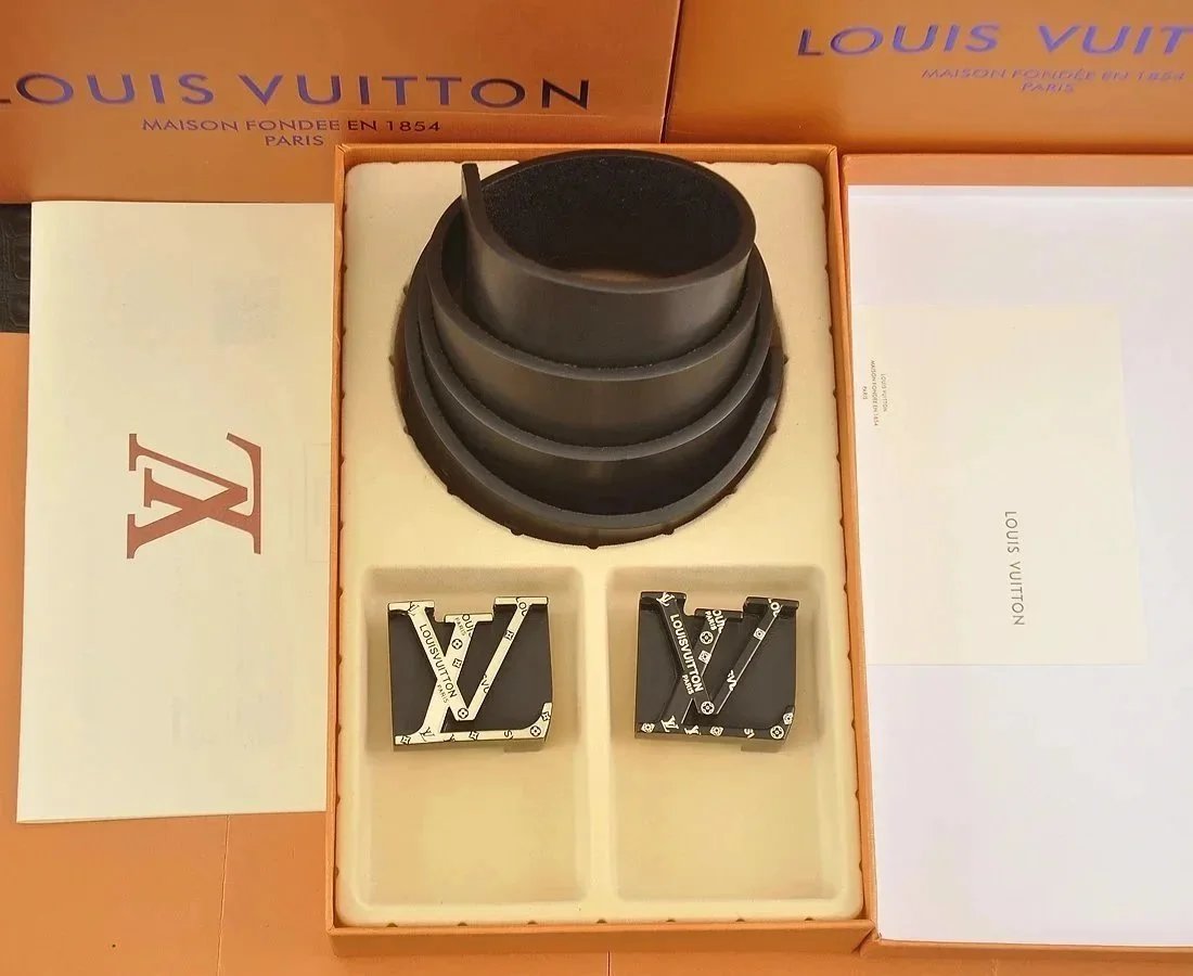 Louis Vuitton LV Circle Belt Buckle Set - 003083