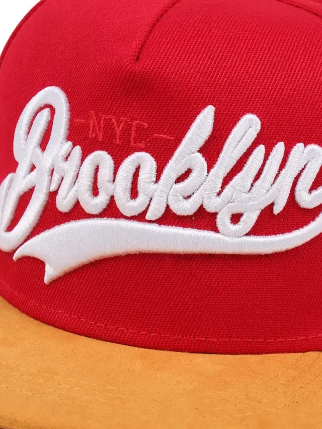 Unbranded Hats Brooklyn Embroidered Flat-Brim Snapback Cap product detail image 14