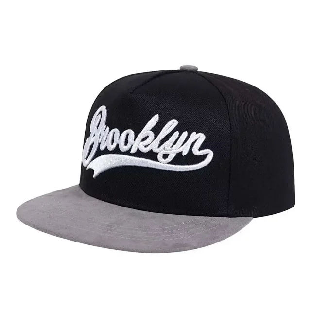 Unbranded Hats Brooklyn Embroidered Flat-Brim Snapback Cap product detail image 21