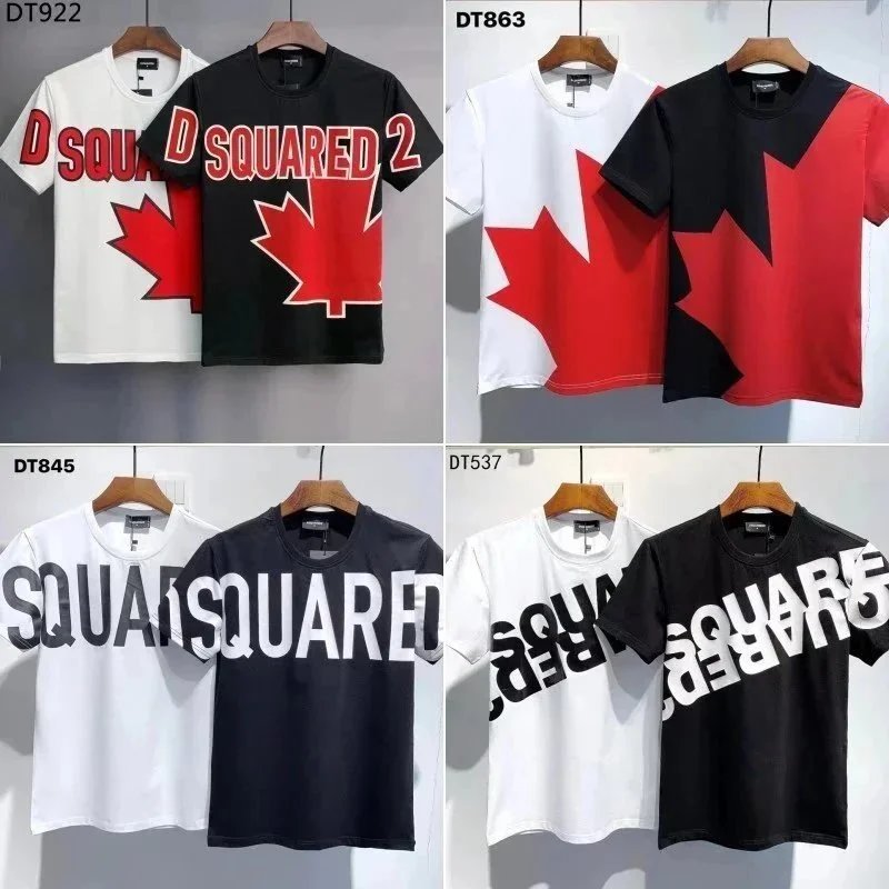 DSQUARED2 Maple Leaf & Bold Logo T-Shirts - 003349