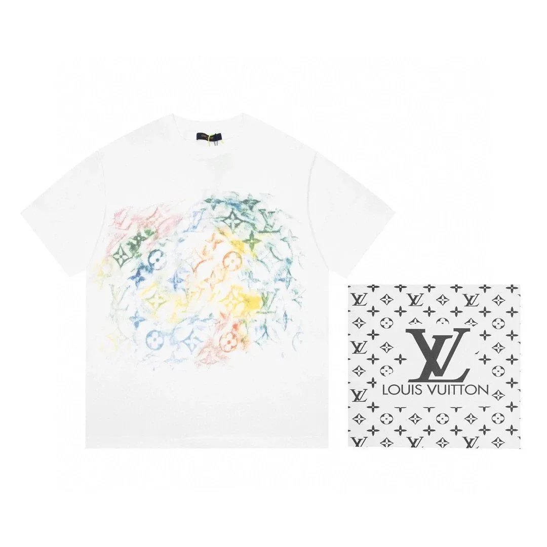 Louis Vuitton T-Shirts Graphic Print — 10