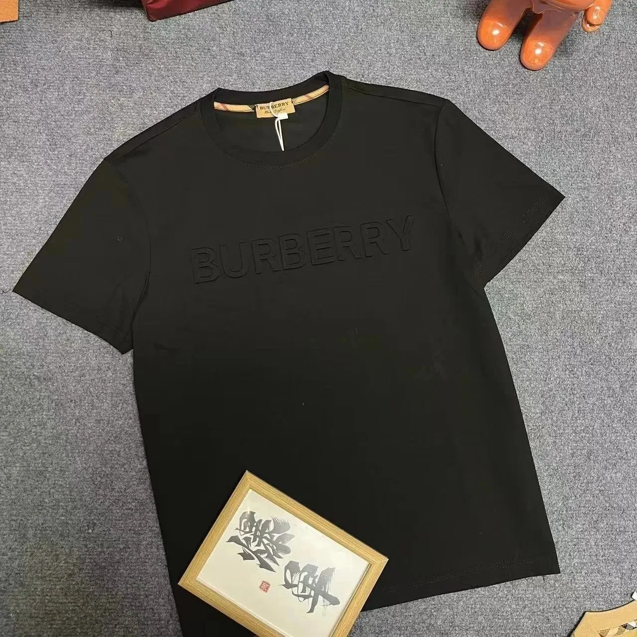 Burberry Hoodies & Sweatshirts Embroidered logo crewneck sweatshirt — Black 4