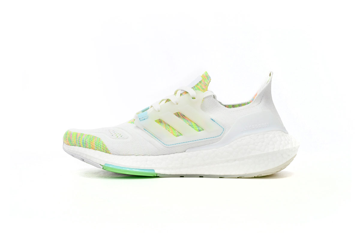 White and green