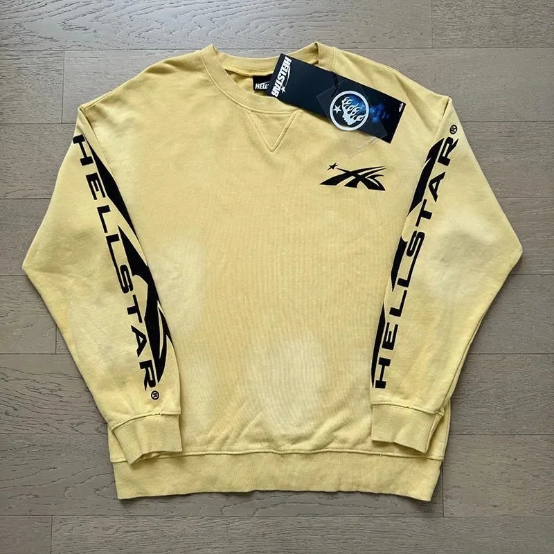 2019Yellow sweatshirt