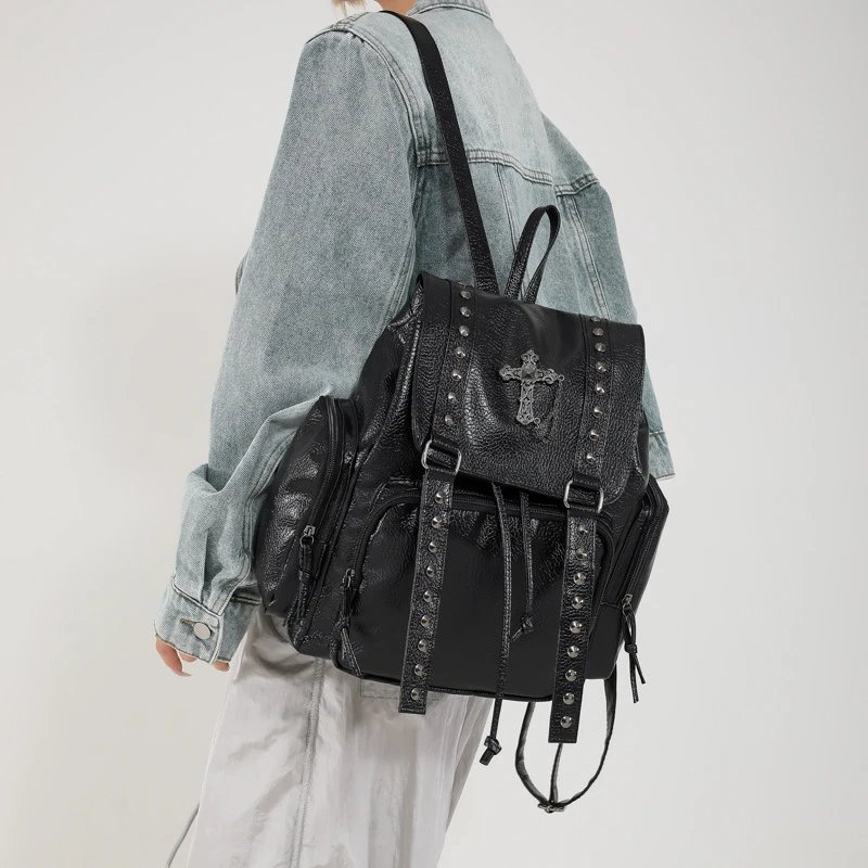 Chrome Hearts Classic Studded Crossbody Backpack