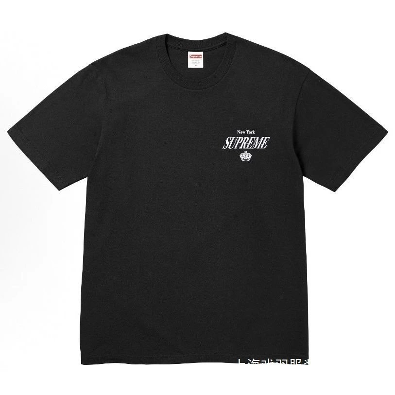 Supreme 4 Life T-Shirt Black Short-Sleeved