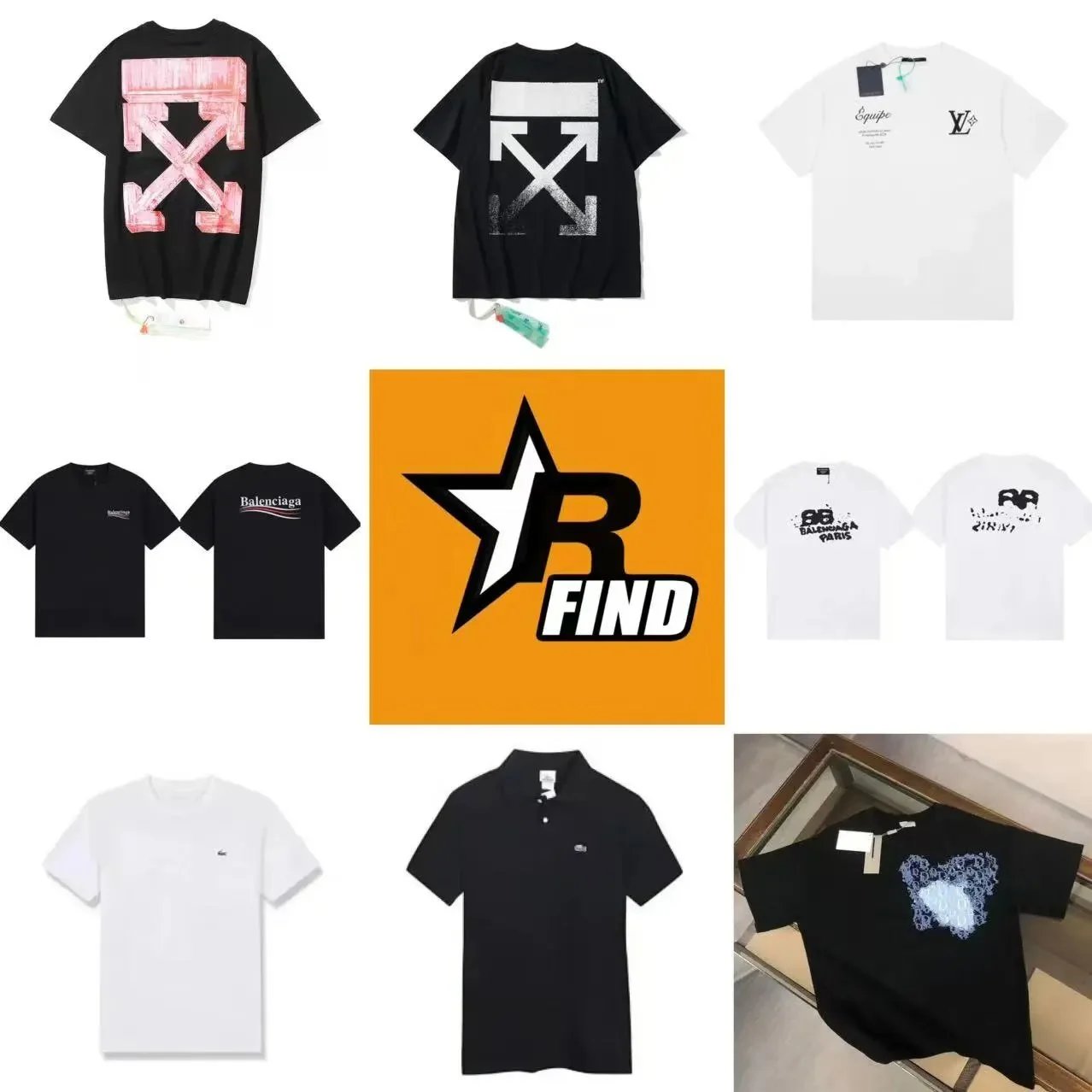 Off-White Blue Marker S/s Over T-Shirt