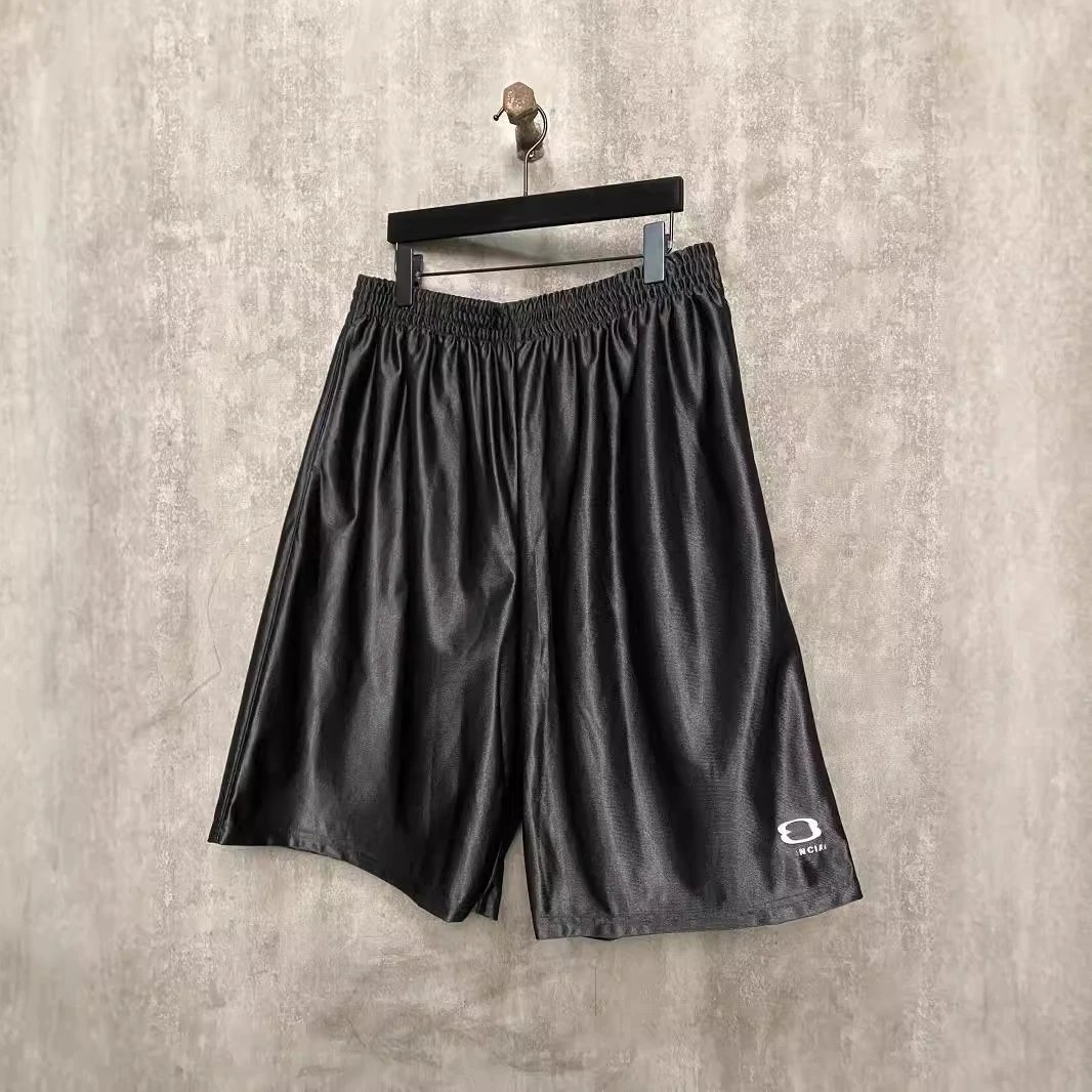 Balenciaga Satin Ice-Feel Double Ring Shorts