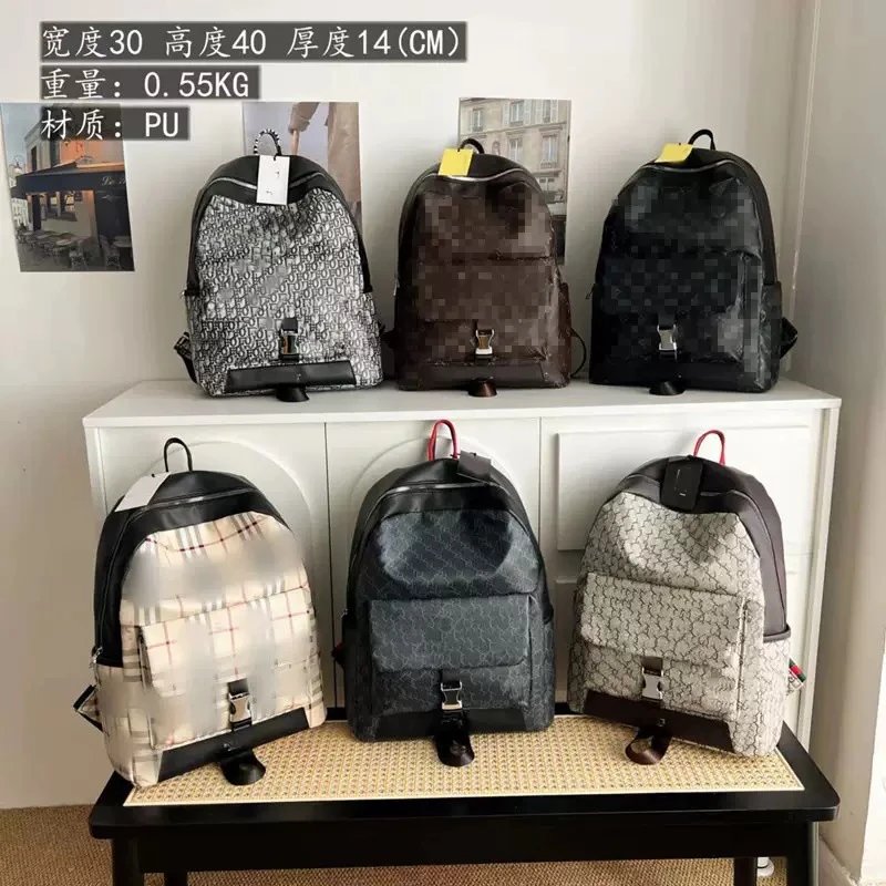Logo-embossed Handbag Women's Fashionable Minimalist Rucksack