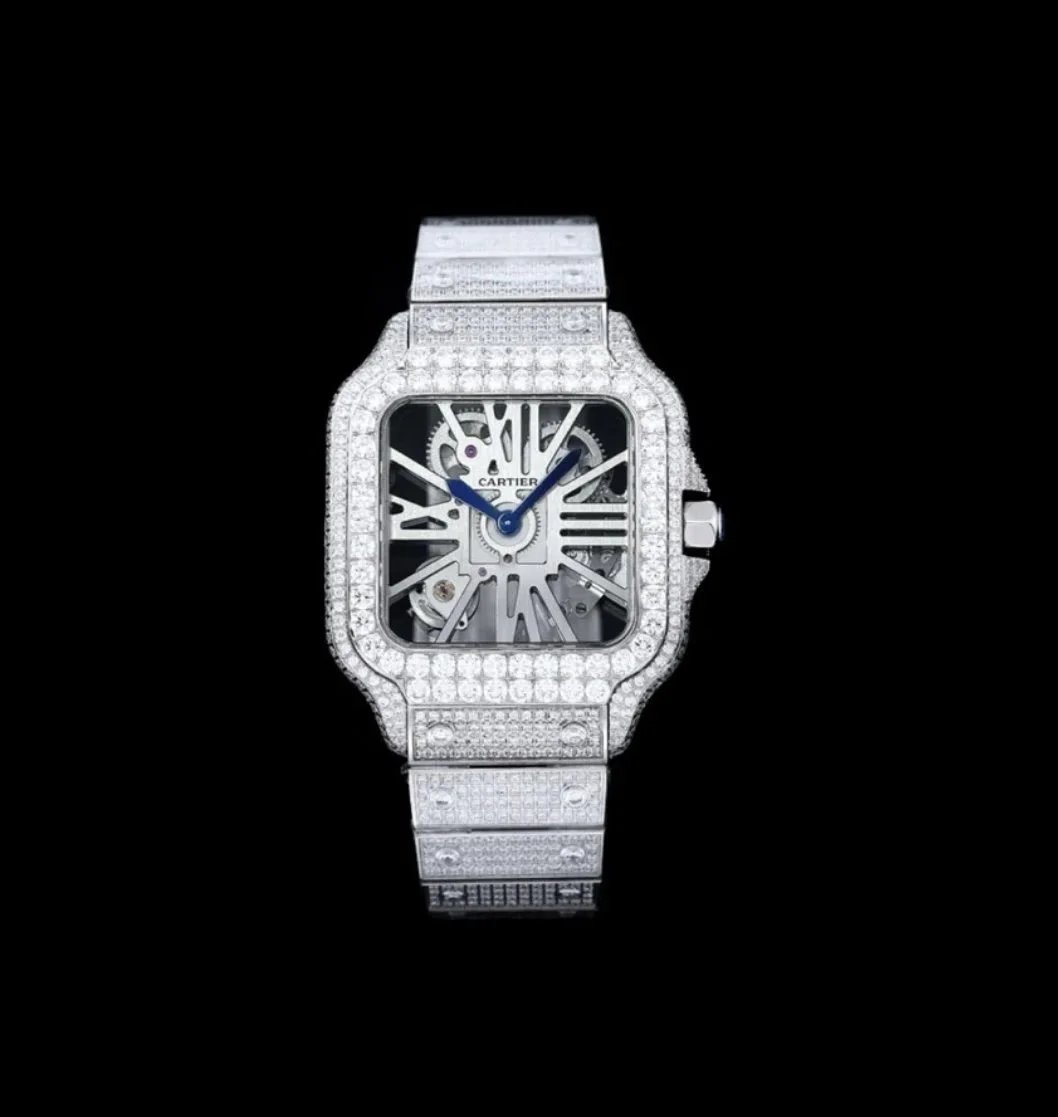 Cartier Santos Skeleton