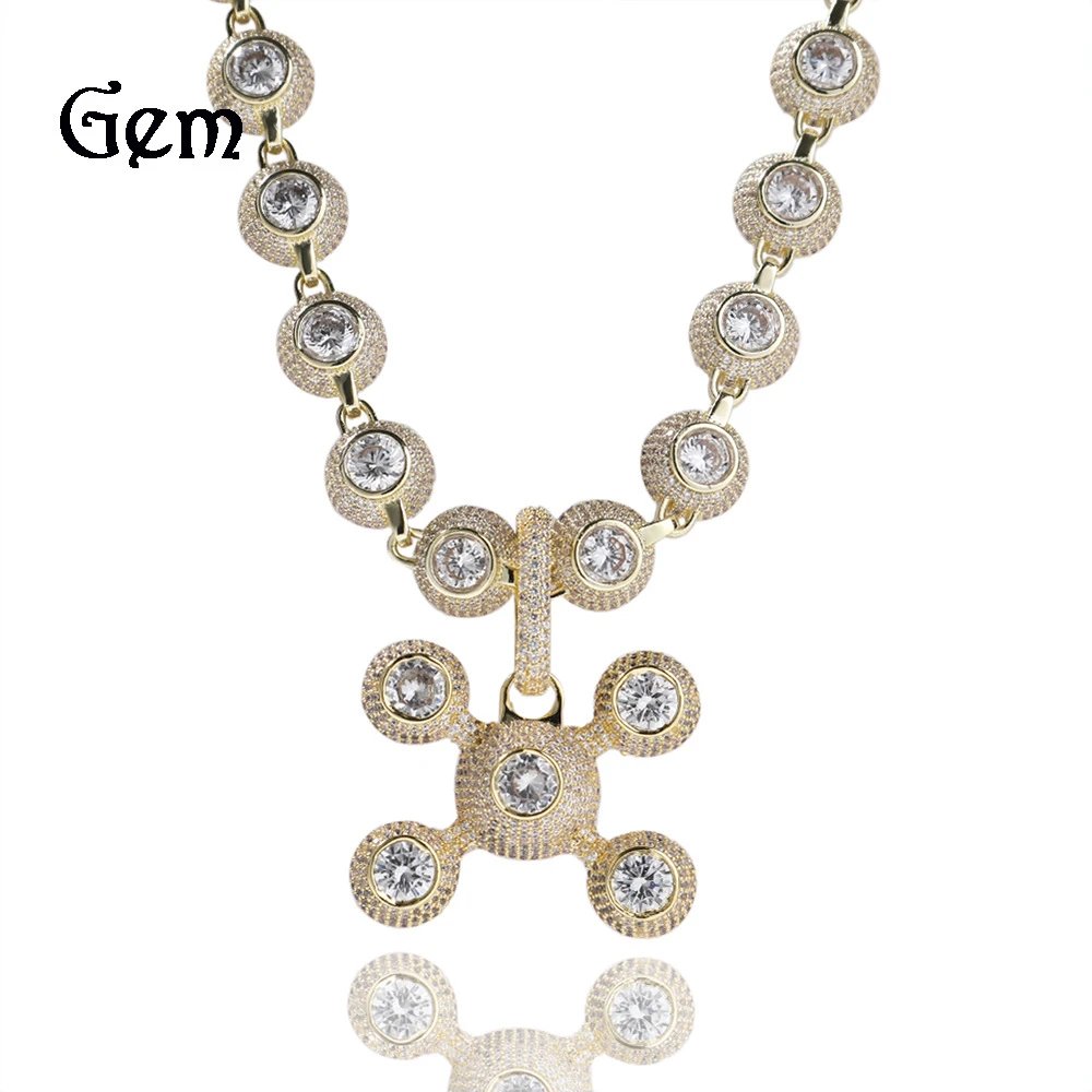 Gold-plated Hip-hop Necklace Chain