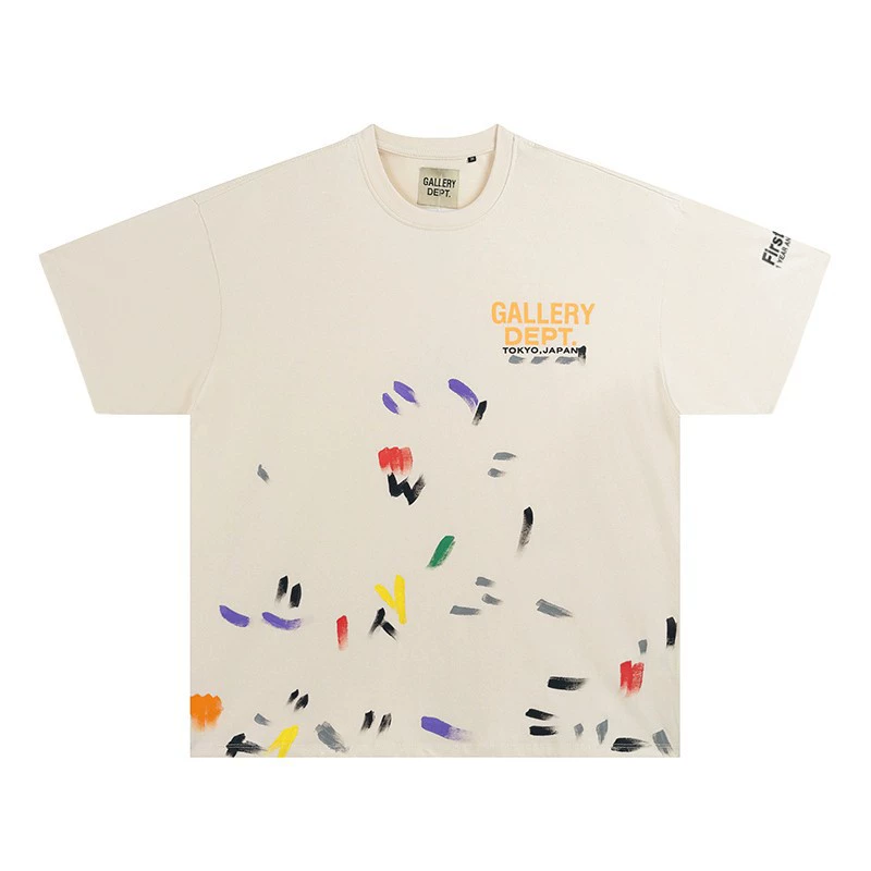Ink Splash Cotton T-Shirt photo 2