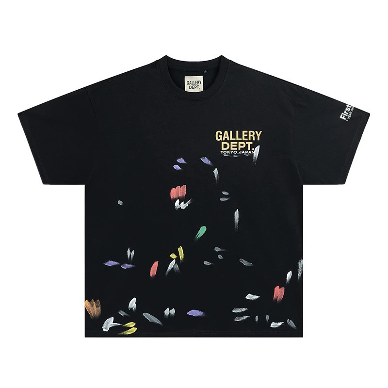 Ink Splash Cotton T-Shirt photo 3