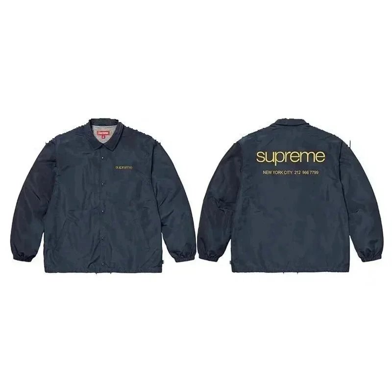 D424教练夹克 藏青色