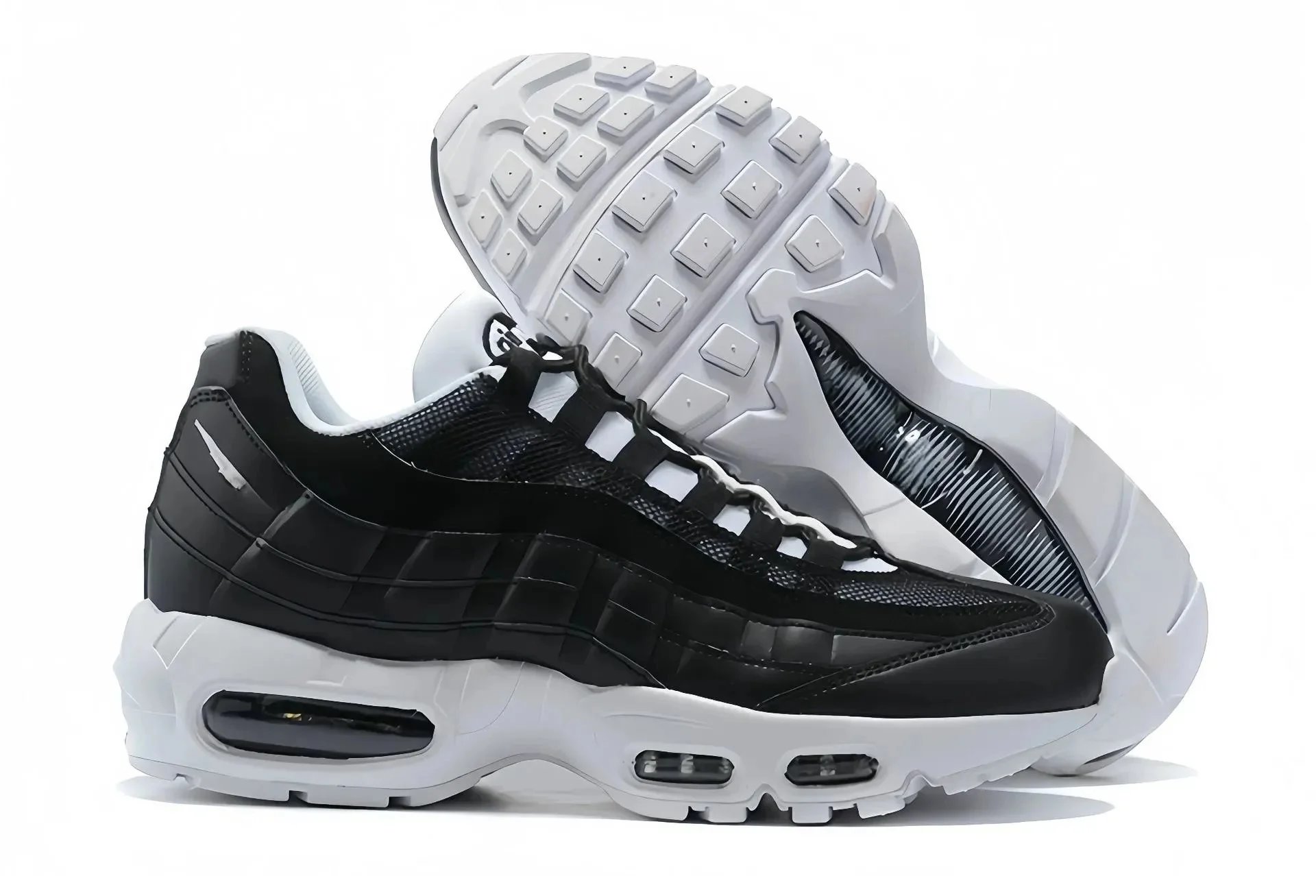 95-white black and white