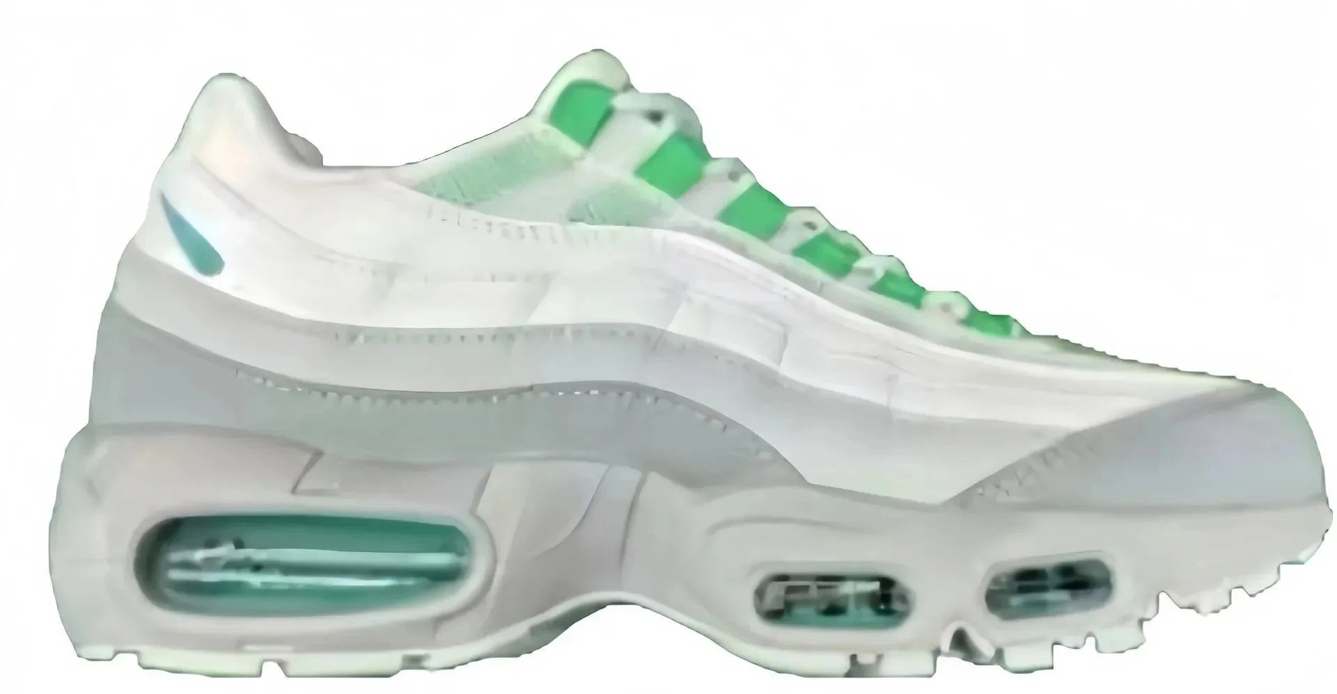 95-white and green hook