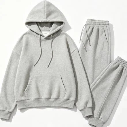 Left rubber pointed convex hook sleeve vertical En Oh string pants right pocket oval stripe four-color zipper hoodie set 88080727