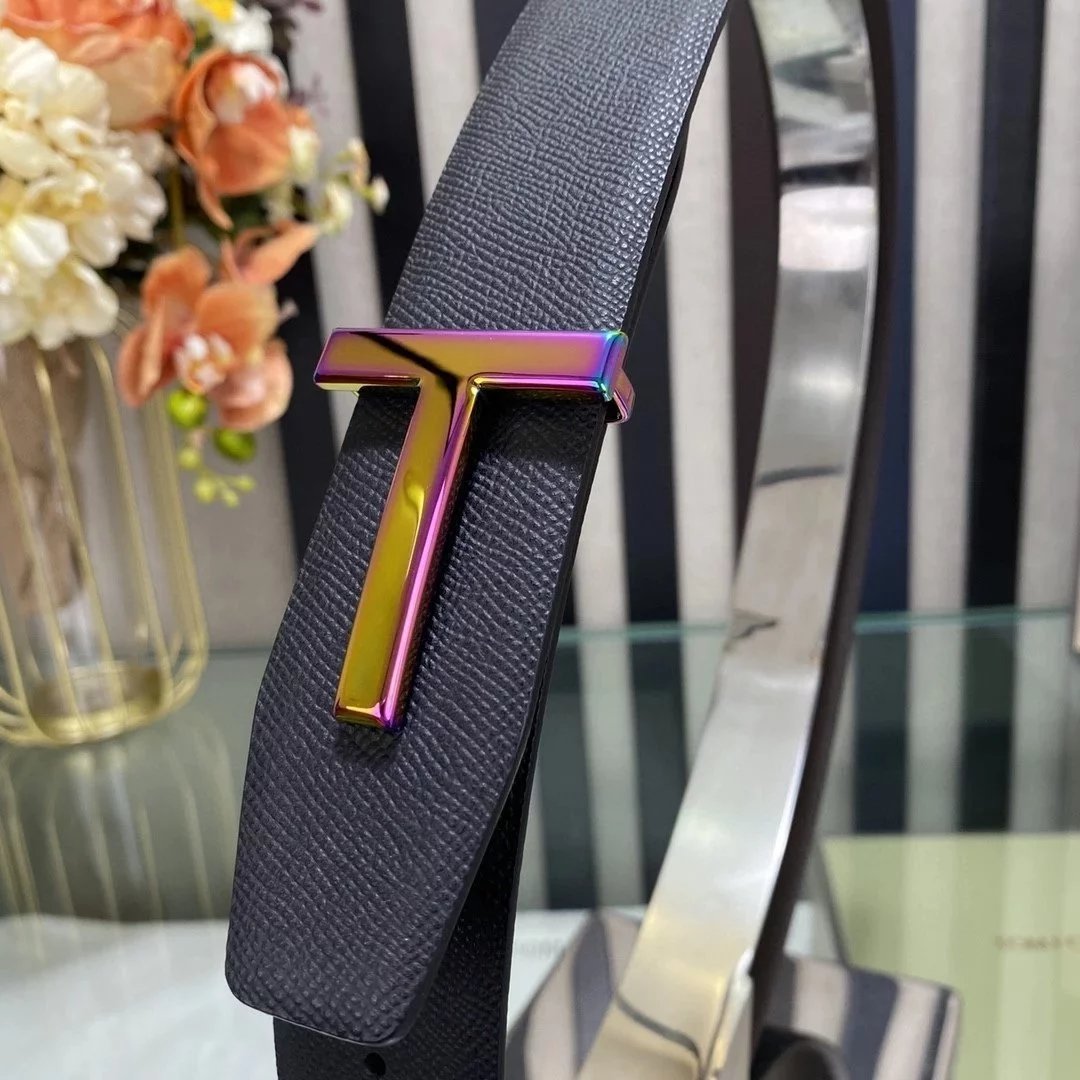 Double-Sided Leather Belt photo 3