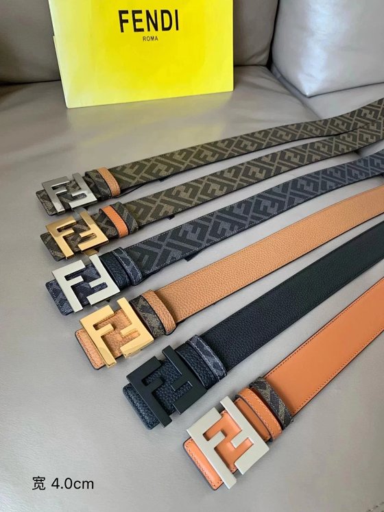 High Quality F Leather New Men's Belt Fashion Versatile Casual Little Monster Belt Pants Belt Unisex