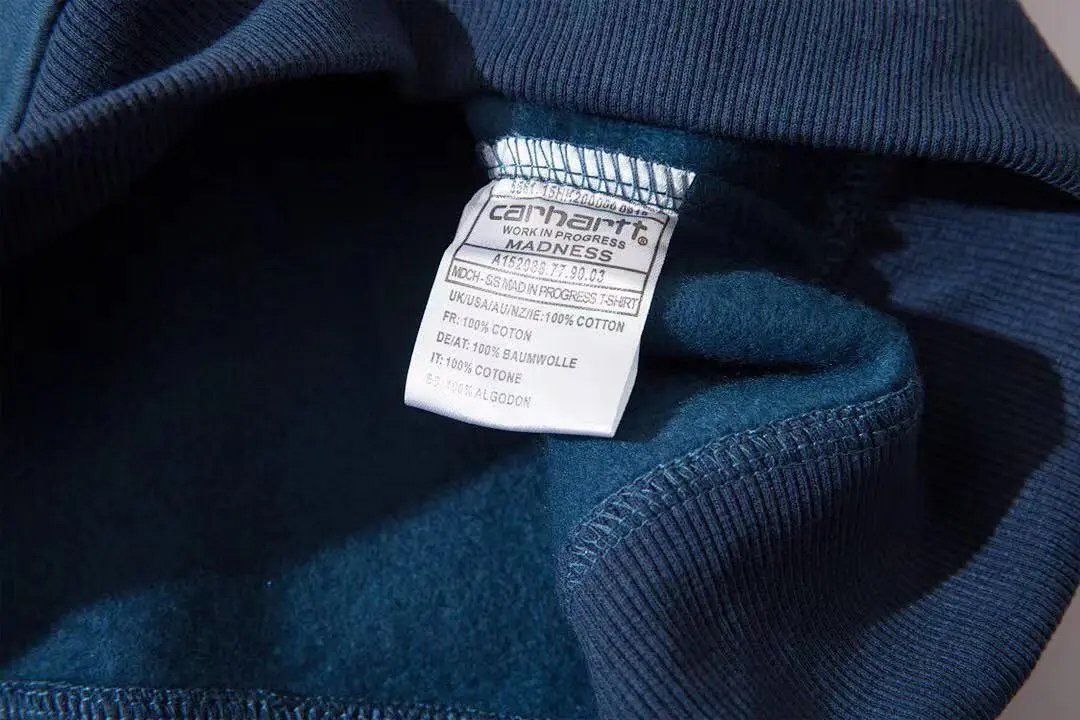 Carhartt Work In Progress Carhartt WIP Script Logo Hoodie Red Hoodie product detail 7 in Litbuy spreadsheet finds