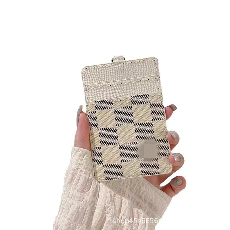 Design Damier Check Card Holder Beige and Black product detail 8 in Litbuy spreadsheet finds