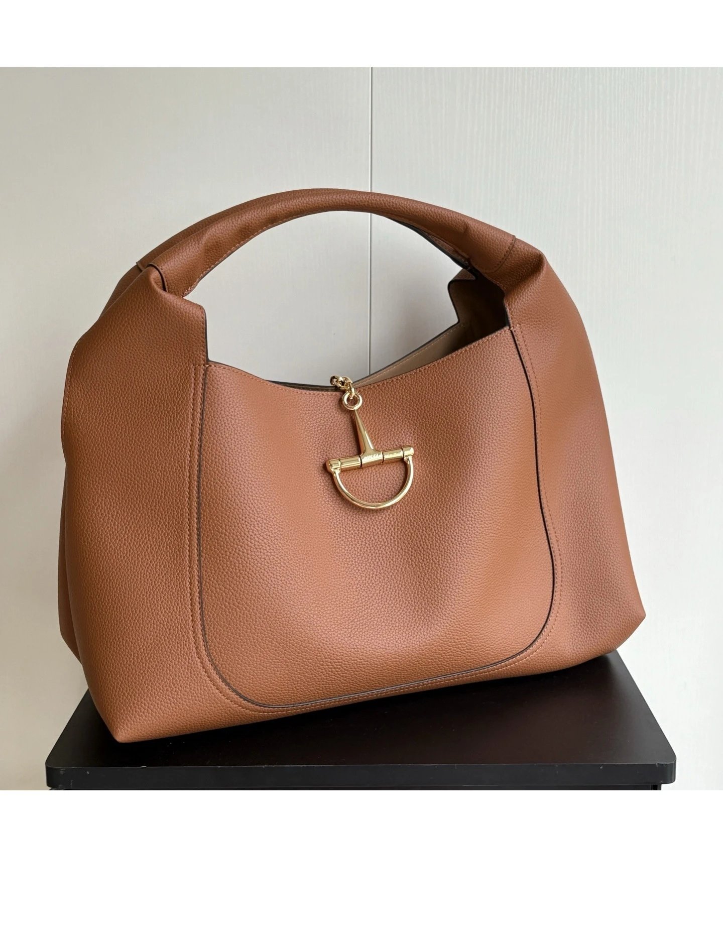 Gucci Jackie 1961 Small Black Grainy Leather Hobo Bag - 21