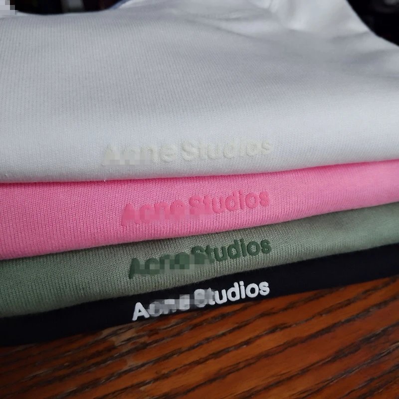 Acne Studios Logo Embossed T-Shirt
