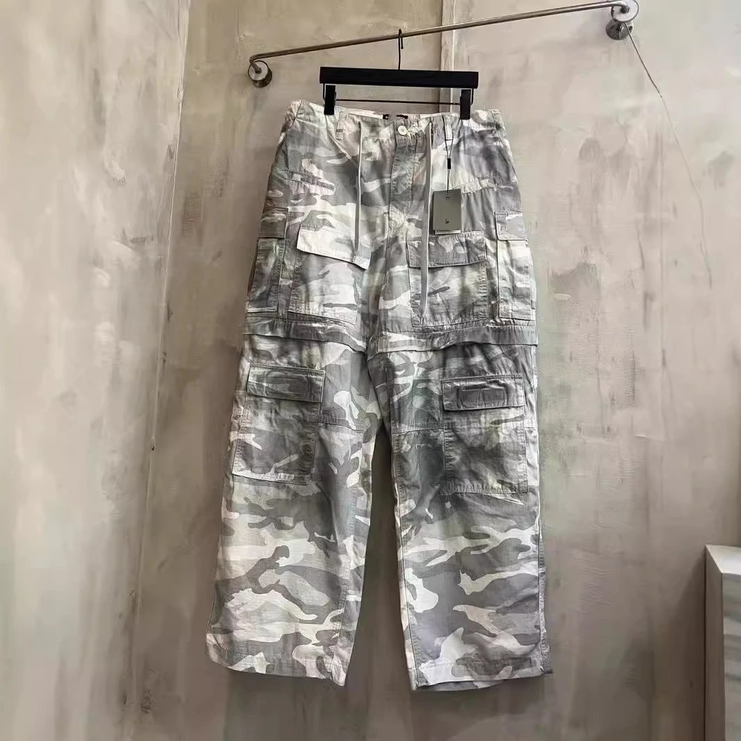 Balenciaga white camo baggy