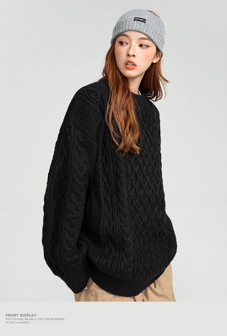 Cable Knit Half-Zip Turtleneck Sweater White - 30